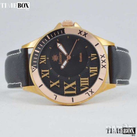 LUXXERY Boston Montre Business BOS11 Rose Gold. Нов мъжки часовник, снимка 3 - Мъжки - 30517309
