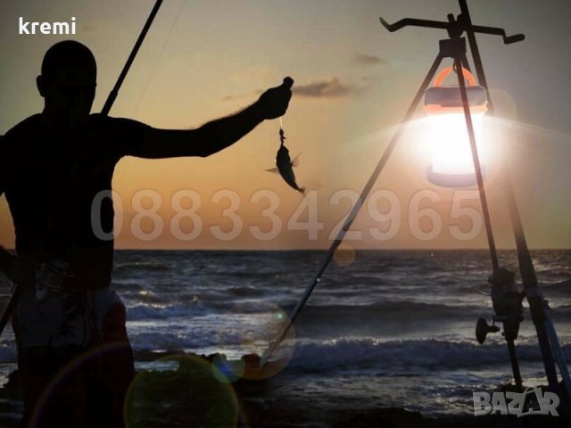 НОВИ! Сгъваема LED лампа фенер 3в1 IP 44, снимка 7 - Къмпинг осветление - 31458071