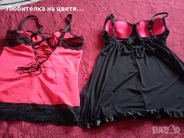 Продавам три сатенени нощници и четири от тюл, снимка 5 - Бельо - 36243805