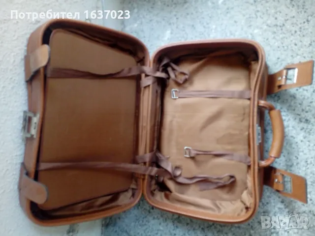 кожено куфарче от 70-те години, снимка 5 - Други ценни предмети - 47642237