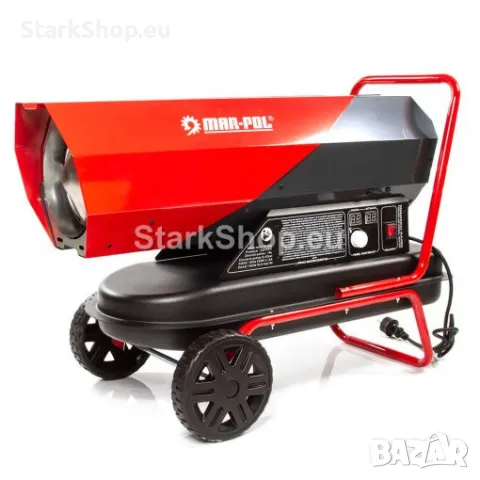 Дизелов Калорифер MAR-POL 40 kW, 720 м³/час, 19 литра, LCD Дисплей, Термостат и Регулатор, снимка 2 - Други инструменти - 50273408