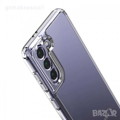 Samsung Galaxy S21 / S21 Plus / S21 Ultra - Удароустойчив Прозрачен Кейс COSS, снимка 3 - Калъфи, кейсове - 31913793