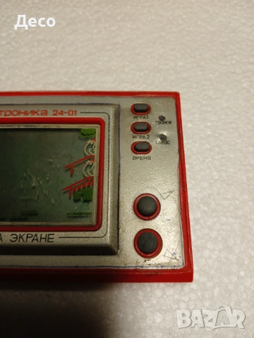 Стара руска електронна игра Електроника 24-01., снимка 3 - Колекции - 54090039