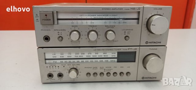 Стерео усилвател, тунер, Hitachi HA-J2, FT-J2