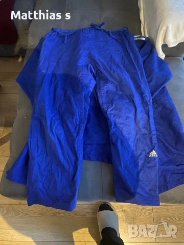 Джуди костюм. Adidas син, снимка 2 - Други спортове - 53976322