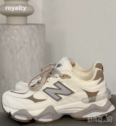New Balance 9060 Бежово-Кафяво Нови Дамски Маратонки Ню Баланс с Кутия 