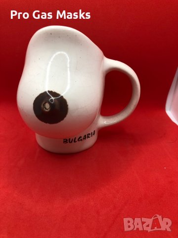 Чаша Цица с дупка само 8 лв Има Надпис Bulgaria. С времето са се получили напуквания които не пречат, снимка 1