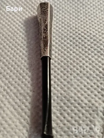 Старо дамско сребърно цигаре, снимка 2 - Антикварни и старинни предмети - 50263688