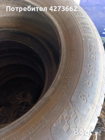 Летни гуми 4бр Mishelin pilot sport 255/55/18, снимка 4 - Гуми и джанти - 54159890