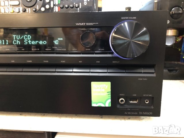 Onkyo TX-NR609, снимка 3 - Ресийвъри, усилватели, смесителни пултове - 42094349