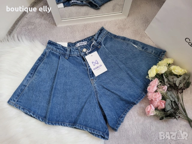 дамски къси панталони с джобчета