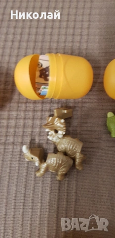 Динозаври от kinder natoons, снимка 6 - Фигурки - 54002628