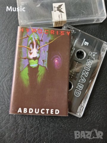 ✅Hypocrisy ‎– Abducted оригинална касета Wizard, снимка 1 - Аудио касети - 40500877