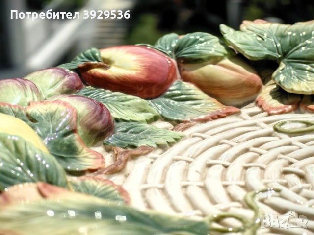 Великолепно плато от колекцията "Country Gourmet" на Fitz and Floyd, снимка 8 - Декорация за дома - 52091702