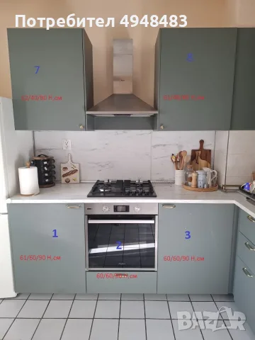 Кухня с уреди от Икеа, снимка 3 - Кухни - 56079264