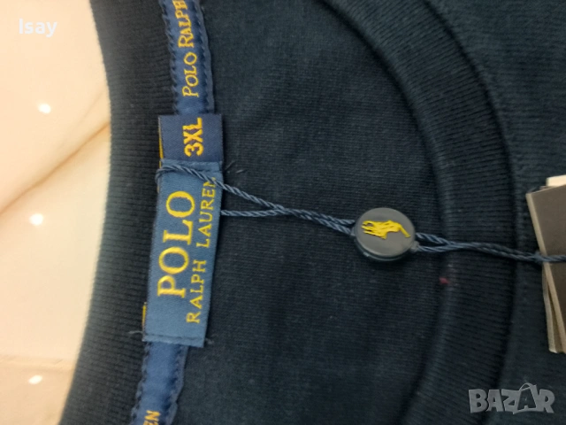 Мъжки пуловер ПОЛО 3ХЛ последен размер в тъмно син цвят , снимка 5 - Пуловери - 53168854