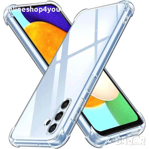 Прозрачен Силиконов Удароустойчив Кейс за Samsung Galaxy A14 4G 5G | A34 | A54, снимка 5 - Калъфи, кейсове - 40515186