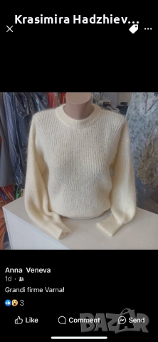 Бяла риза с модерна и удобна кройка, снимка 12 - Ризи - 17519789