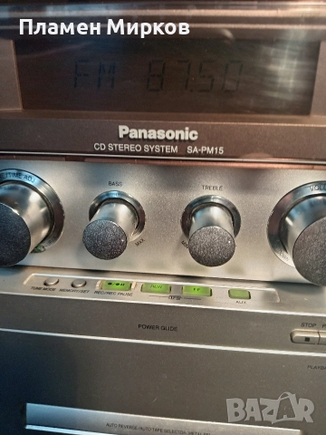Аудио система Panasonic sa-pm15, снимка 3 - Аудиосистеми - 52648311