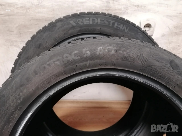 2 бр. 195/55/16 Vredestein Quatrac 5, снимка 8 - Гуми и джанти - 53125222