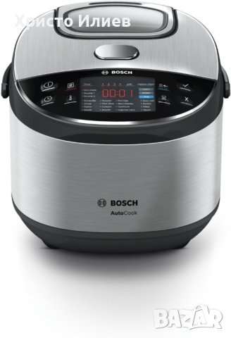 Bosch Мултикукър – Интелигентно автоматично готвене 900W, 5л., снимка 3 - Мултикукъри - 42711600