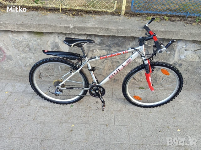 26 цола алуминиев велосипед с 21 скорости усилени капли амортисьори предни като нов , снимка 6 - Велосипеди - 50554532