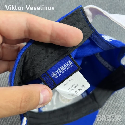 Оригинална Ретро Шапка Yamaha Racing One Size , снимка 7 - Шапки - 51069878
