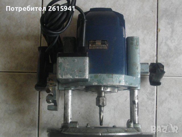 1800 Вата-Професионална Оберфреза За Тежки Натоварвания-8,0кг/23000 об/мин-HAFFNER Type UH45S-Немска, снимка 2 - Други инструменти - 40715102