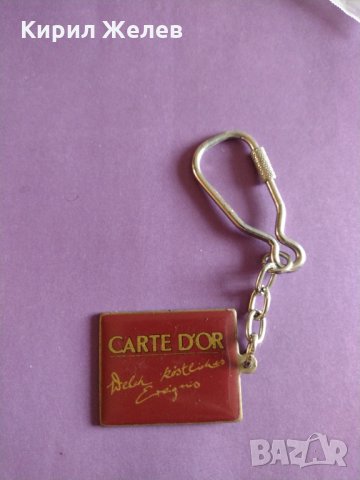 Ключодържател с метален карабинер с винтова муфа рекламен CARTE DOR-5301