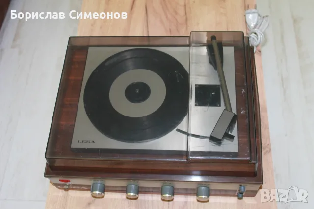 Грамофон Lesa HF 800/GV, снимка 7 - Грамофони - 56449018