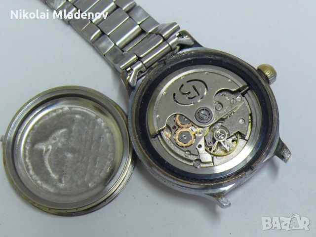 ВОСТОК КОМАНДИРСКИ АМФИБИЯ АВТОМАТ с дата, работещ, снимка 6 - Мъжки - 51884709