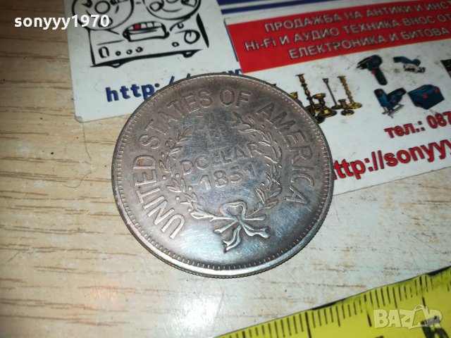 1851 долар 2512202302, снимка 7 - Колекции - 31222769