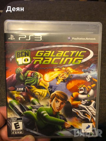 PS3 игра BEN10 Galactic Racing