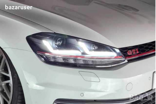 Комплект LED фарове Osram LEDriving GTi Edition за VW Golf 7.5 2017-2020 с черна основа, ляв и десен