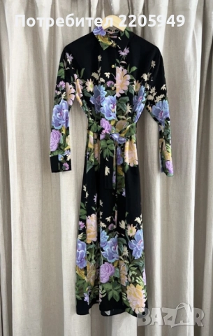 Рокля тип риза Zara, снимка 2 - Рокли - 52059255