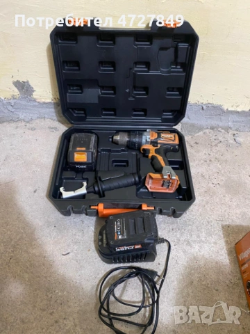 Спешно! Акумулаторен винтоверт Villager – Възможност за комплектовка