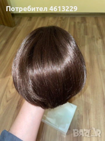 Перукa от синтетичен косъм за жени с онкологични заболявания-БЕЗПЛАТНО