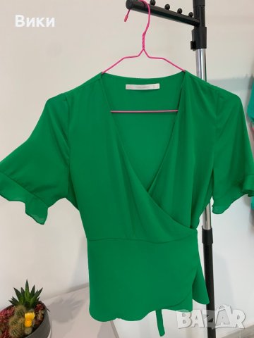 Дамска блуза на Zara в размер S, снимка 3 - Блузи с дълъг ръкав и пуловери - 44357024