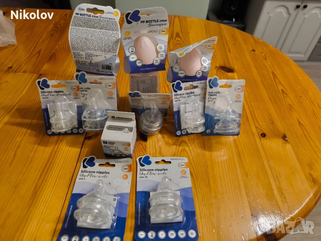 Детски шишета и биберони Kika boo