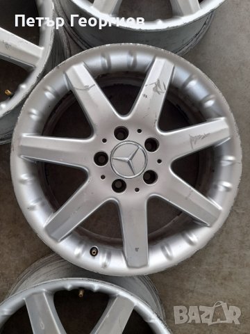 Оригинални Алуминиеви Джанти  Мерцедес -17ски  А.В класа, снимка 5 - Гуми и джанти - 40819159