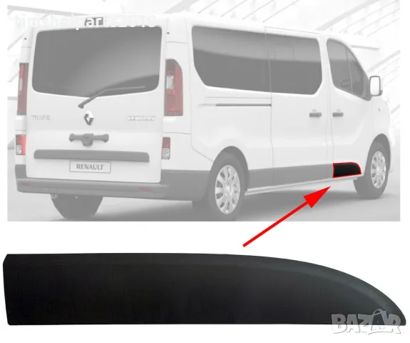 Лайсна предна дясна врата за Opel Vivaro B Renault Trafic III Fiat Talento след 2014 г