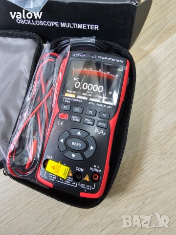 Портативен двуканален цифров осцилоскоп мултицет и генератор на сигнали 2х50MHz, снимка 4 - Друга електроника - 52118963