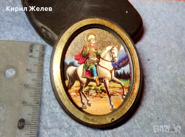 СВЕТИ МИНА ИЗТОЧНОПРАВОСЛАВНА НАСТОЛНА ИКОНКА 47612, снимка 3 - Икони - 47917171