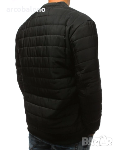 Мъжко ватирано бомбър яке, 2цвята , снимка 4 - Якета - 49145089