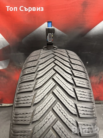 215 55 16, Зимна гума, Michelin Alpin6, 1 брой, снимка 4 - Гуми и джанти - 56047190