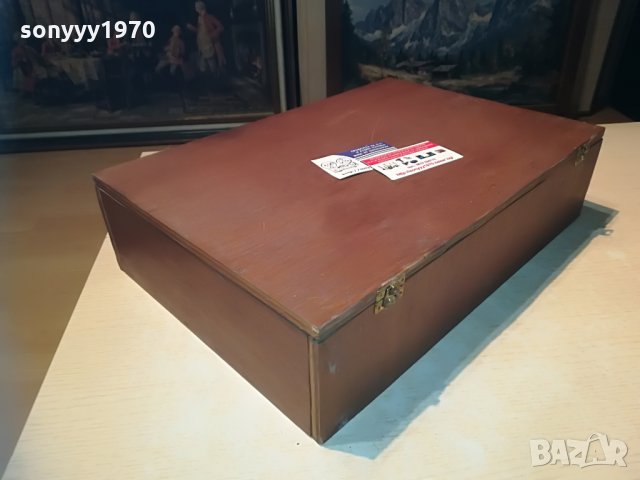ГОЛЯМА ДЪРВЕНА КУТИЯ-ВНОС ФРАНЦИЯ, снимка 15 - Колекции - 29398426