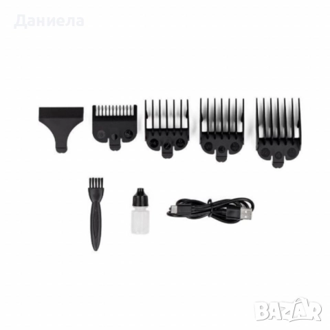 Машинка за подстригване Muhler MCL-05P – акумулаторна, 5W, неръждаеми ножчета, USB-C зареждане, снимка 3 - Тримери - 52465798