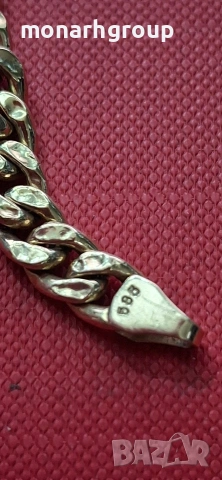 Златна гривна, снимка 4 - Гривни - 54017511