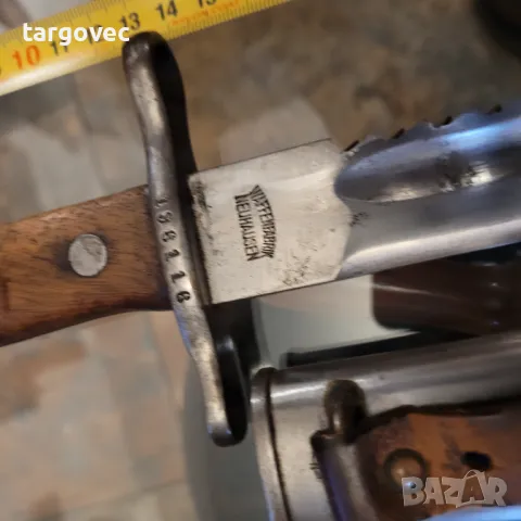 Щик байонет тесак сабя, снимка 5 - Антикварни и старинни предмети - 48431494