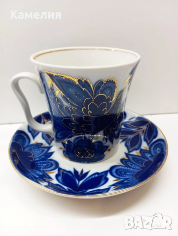 Руски порцелан , снимка 7 - Чаши - 52225404